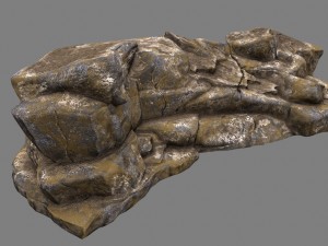 rock 01 3D 模型