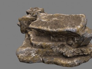 rock 01 3D 模型