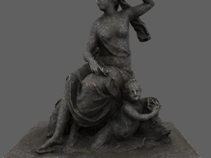 statue Modello 3D