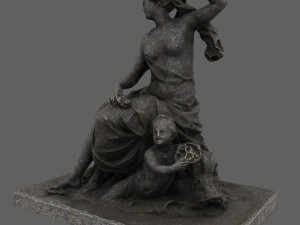 statue Modello 3D