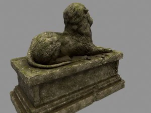 lion staue 3D Model