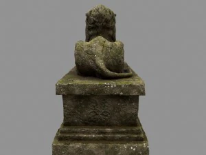 lion staue 3D Model