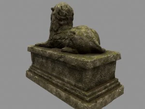 lion staue 3D Model