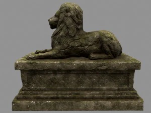lion staue 3D Model