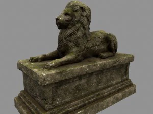 lion staue 3D Model
