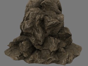 skull cave 3D Модель