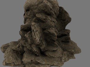 skull cave 3D Модель