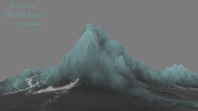 iceberg 2 3D Модель .c4d .max .obj .3ds .fbx .stl .blend 