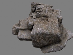 rock 3D मॉडल