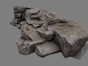 rock 3D मॉडल