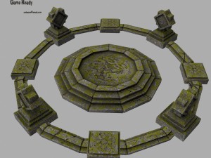 temple 3D Model