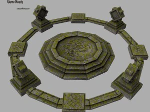 tempel 3D Model