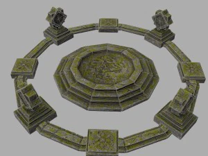 temple 3D Model