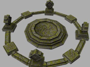 temple 3D Model