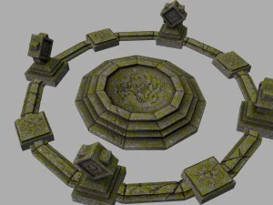 temple 3D Model