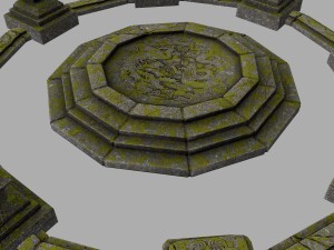 temple Model 3D