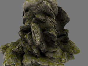 skull cave 3D Model