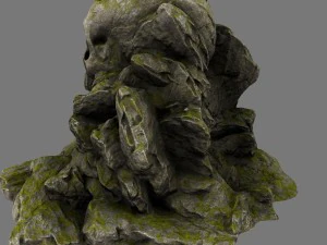 skull cave 3D Model