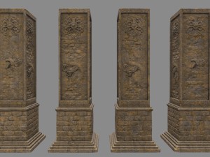 pillar 3D Модель