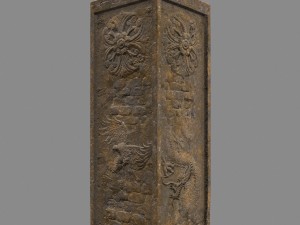 pillar 3D 모델