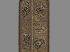 pillar 3D 모델