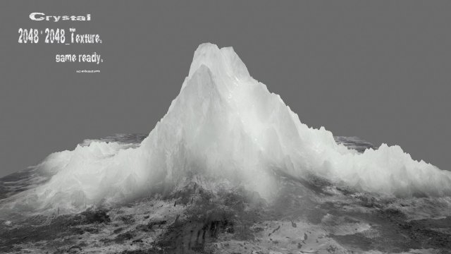 iceberg 3D Model .c4d .max .obj .3ds .fbx .stl .blend 