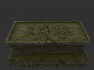 lion staue 01 3D Model
