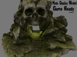 grotta del teschio 01 Modello 3D