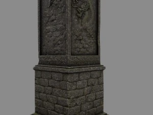 pillar 3D Model