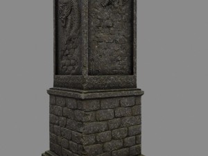 pillar 3D-Modell