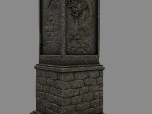 pillar 3D-Modell
