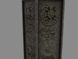pillar 3D-Modell