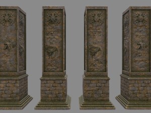 pillar Model 3D