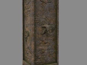 pillar 3D-Modell