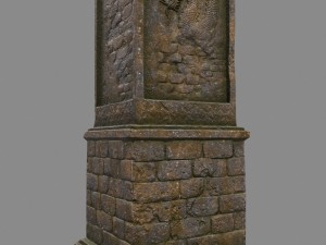 pillar 3D-Modell
