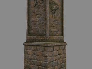 pillar 3D-Modell