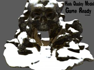 kafatası mağarası 02 3D Model