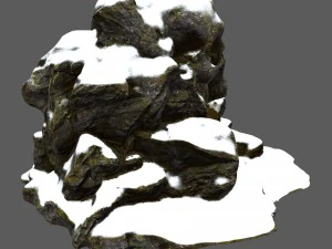 skull cave 02 3D Model