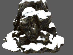 skull cave 02 3Dモデル