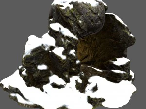 skull cave 02 3D Model