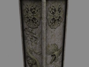 pillar 3D 모델
