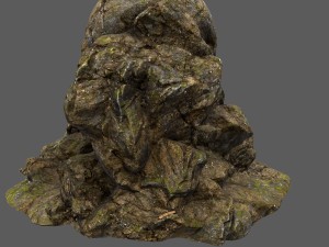 skull cave 02 3D Model