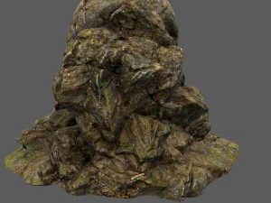 skull cave 02 3D Model