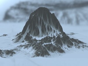 snowmountain 01 Modèle 3D