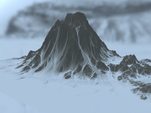 snowmountain 01 Modèle 3D
