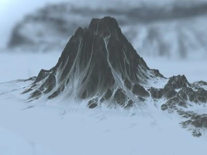 snowmountain 01 3D Model