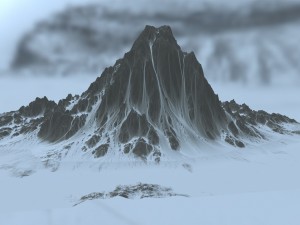 snowmountain 01 Modèle 3D