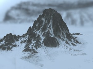 snowmountain 01 Modèle 3D