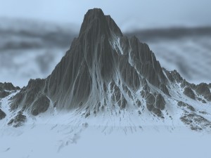 snowmountain 01 Modèle 3D