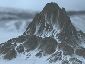 snowmountain 01 Modèle 3D